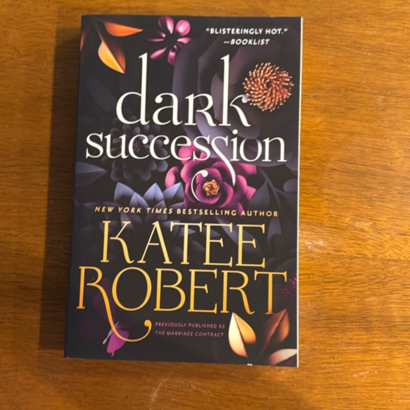 Dark Succession (previously Published As the Marriage Contract)