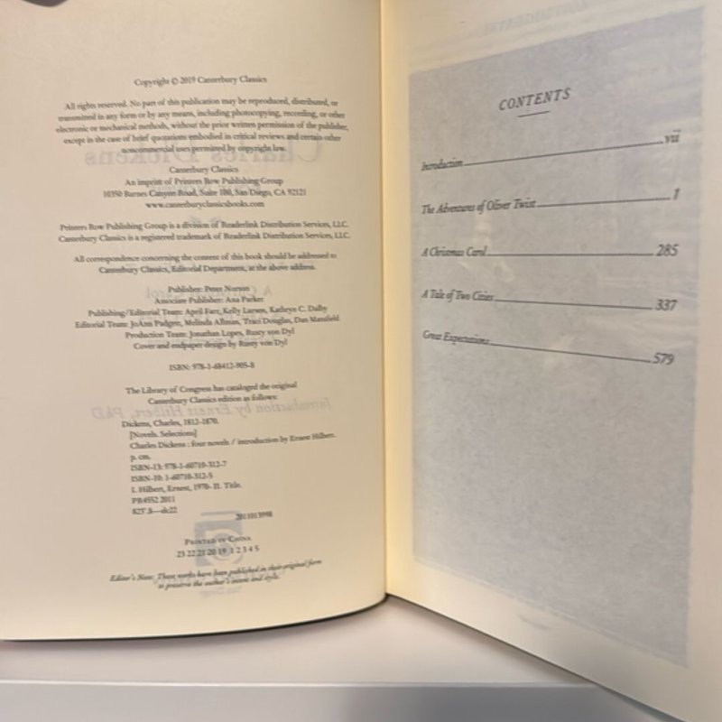 Charles Dickens: Four Novels