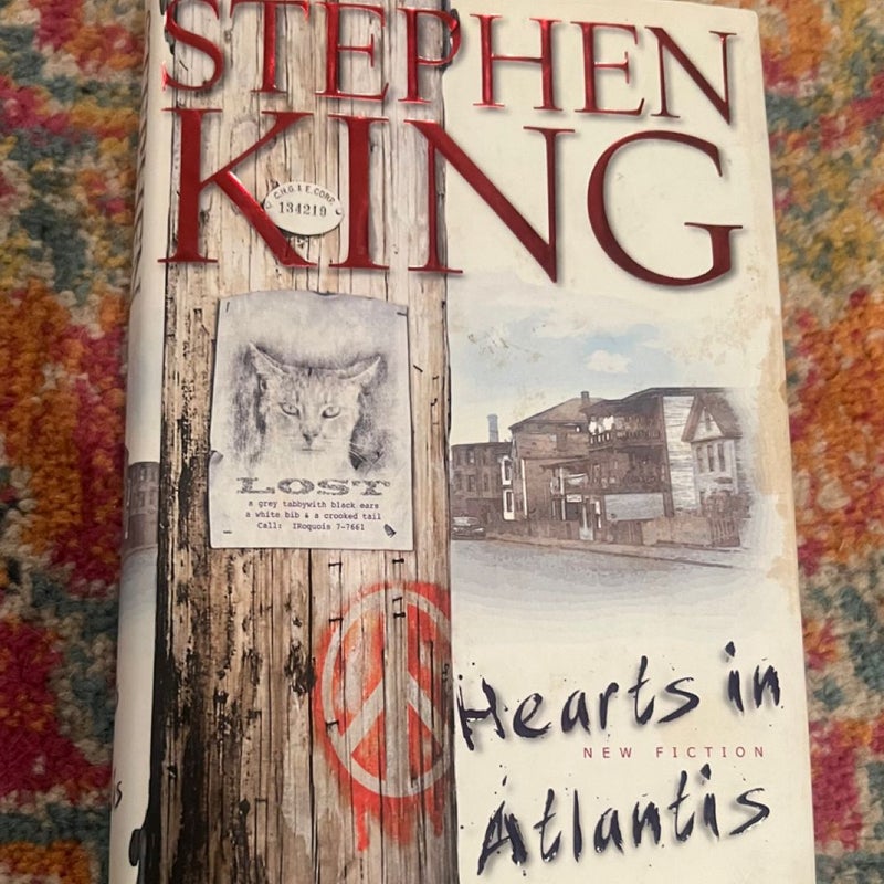 HEARTS OF ATLANTIS - 1ST EDITION - STEPHEN KING HC VG