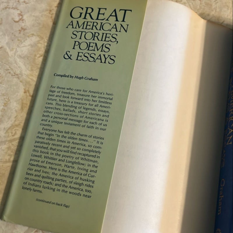 Great American Stories, Poems and Essays