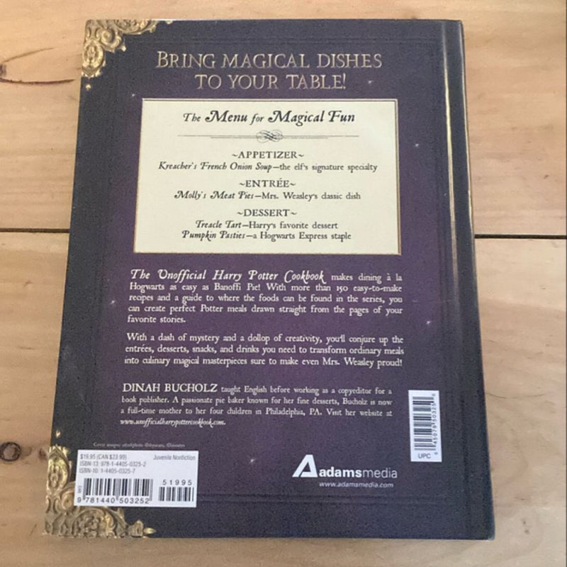 The Unofficial Harry Potter Cookbook