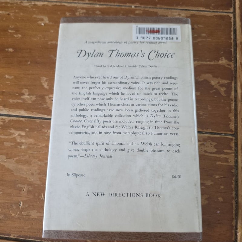 VINTAGE 1957 Dylan Thomas, Collected Poems (ex-library)