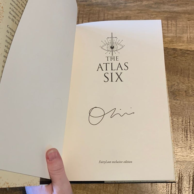 The Atlas Six: the Atlas Book 1 (Fairyloot)