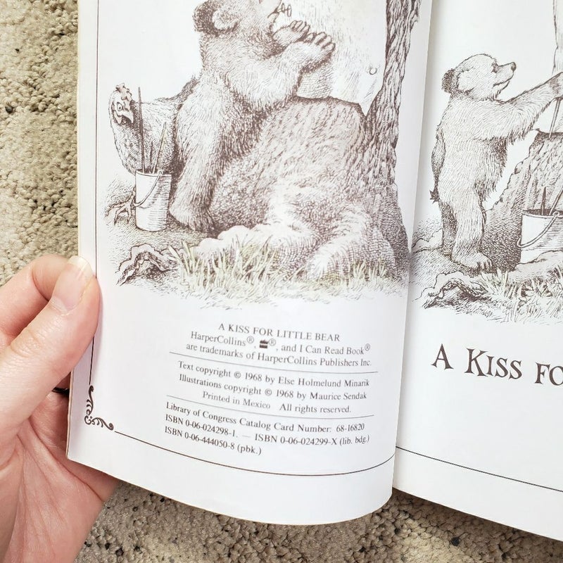 A Kiss for Little Bear (Little Bear book 2)