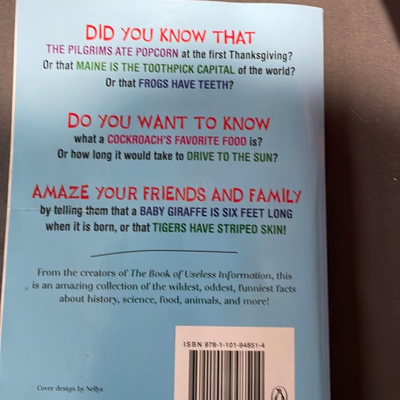 The Totally Awesome Book of Useless Information 