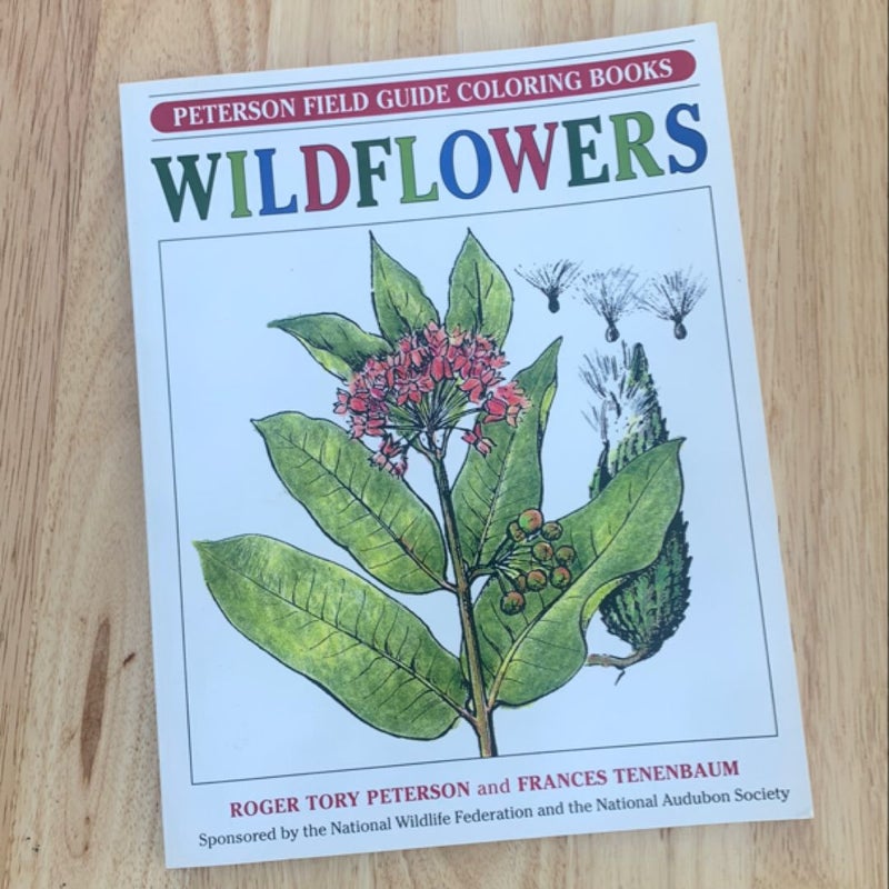 A Field Guide to Wildflowers Coloring Book