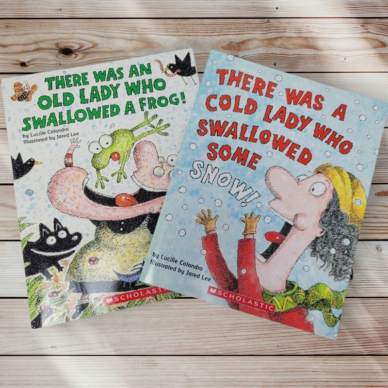 There Was an Old Lady Who Swallowed a Frog! | There Was an Old Lady Who Swallowed Some Snow!