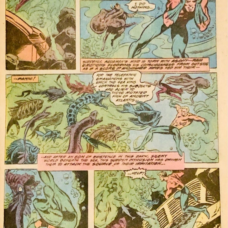 Aquaman #63 DC 1978 Ocean Master Appearance Newsstand Vintage Comic book