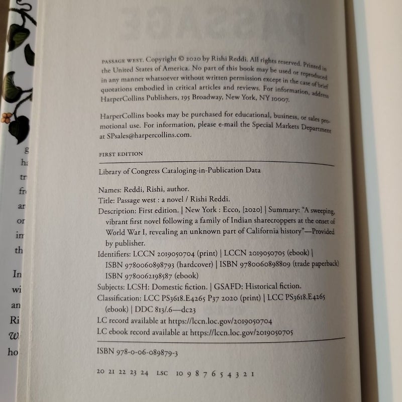 Passage West (2020 First Edition)