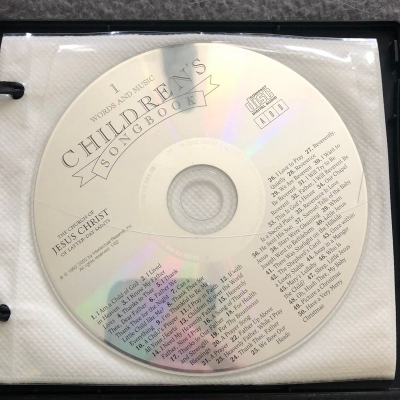 Children’s Songbook 5 CD set