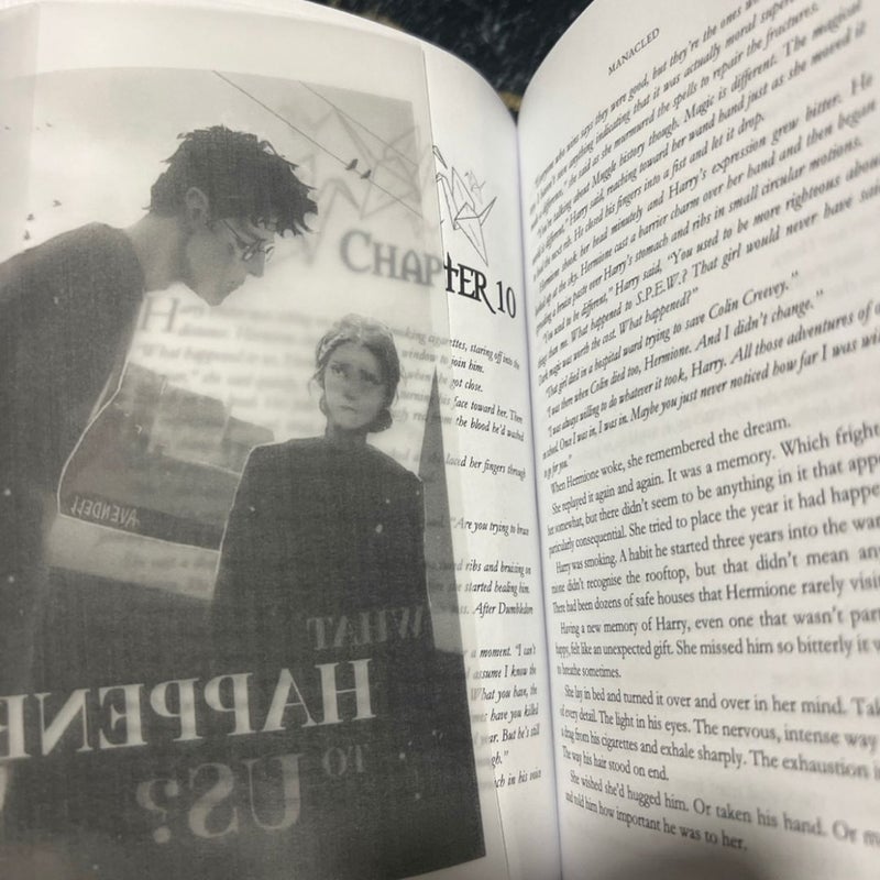 Manacled (3 volume set w/ illustrated page overlays) 