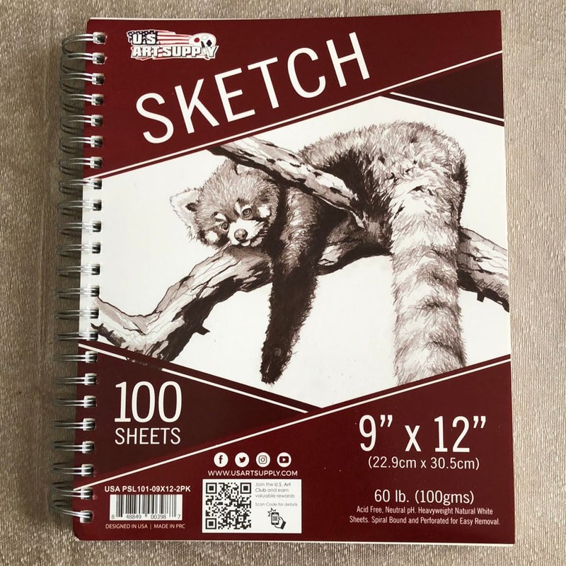 U.S. Art Supply Sketch Book