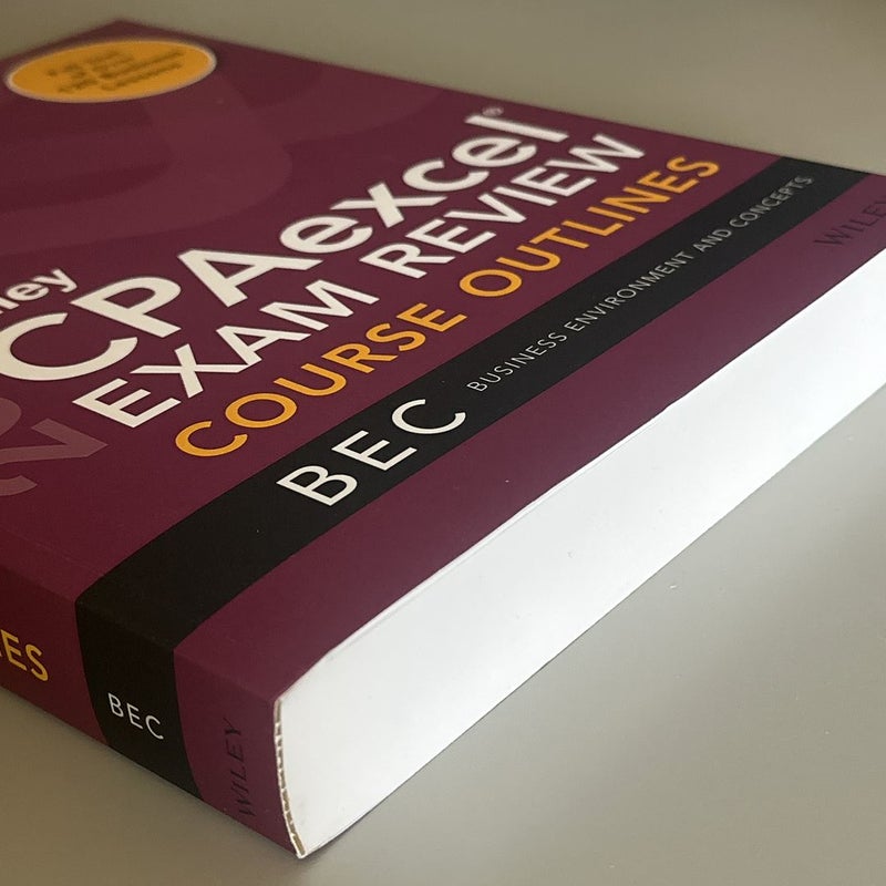 Wiley CPAexcel Exam Review Course Outlines BEC 2015 by Wiley, Paperback |  Pangobooks