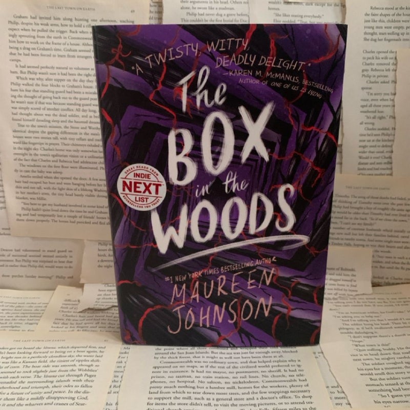First Edition The Box in the Woods by Maureen Johnson 
