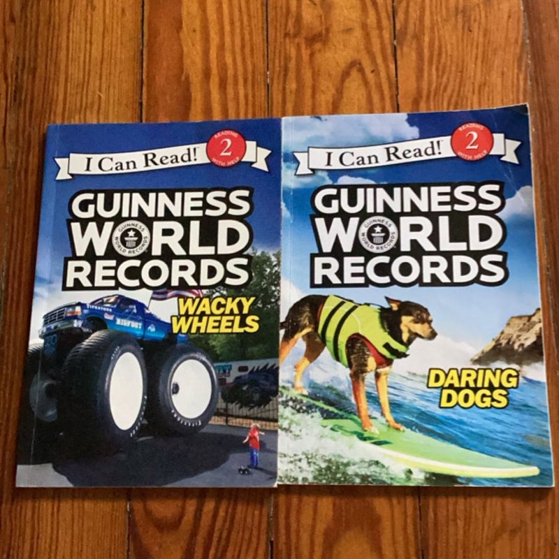 Guinness World Records Set of 2 Books