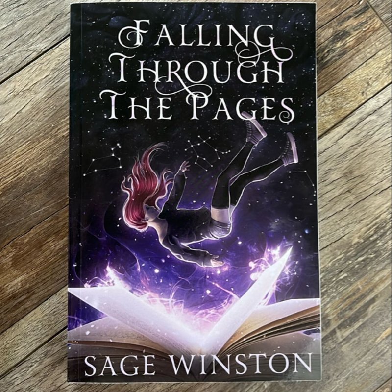 Falling Through the Pages by Sage Winston, Paperback | Pangobooks