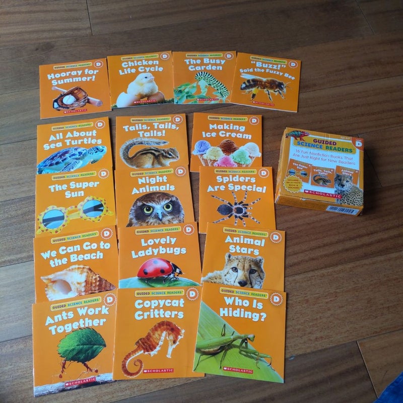 Guided Science Readers Parent Pack: Level D