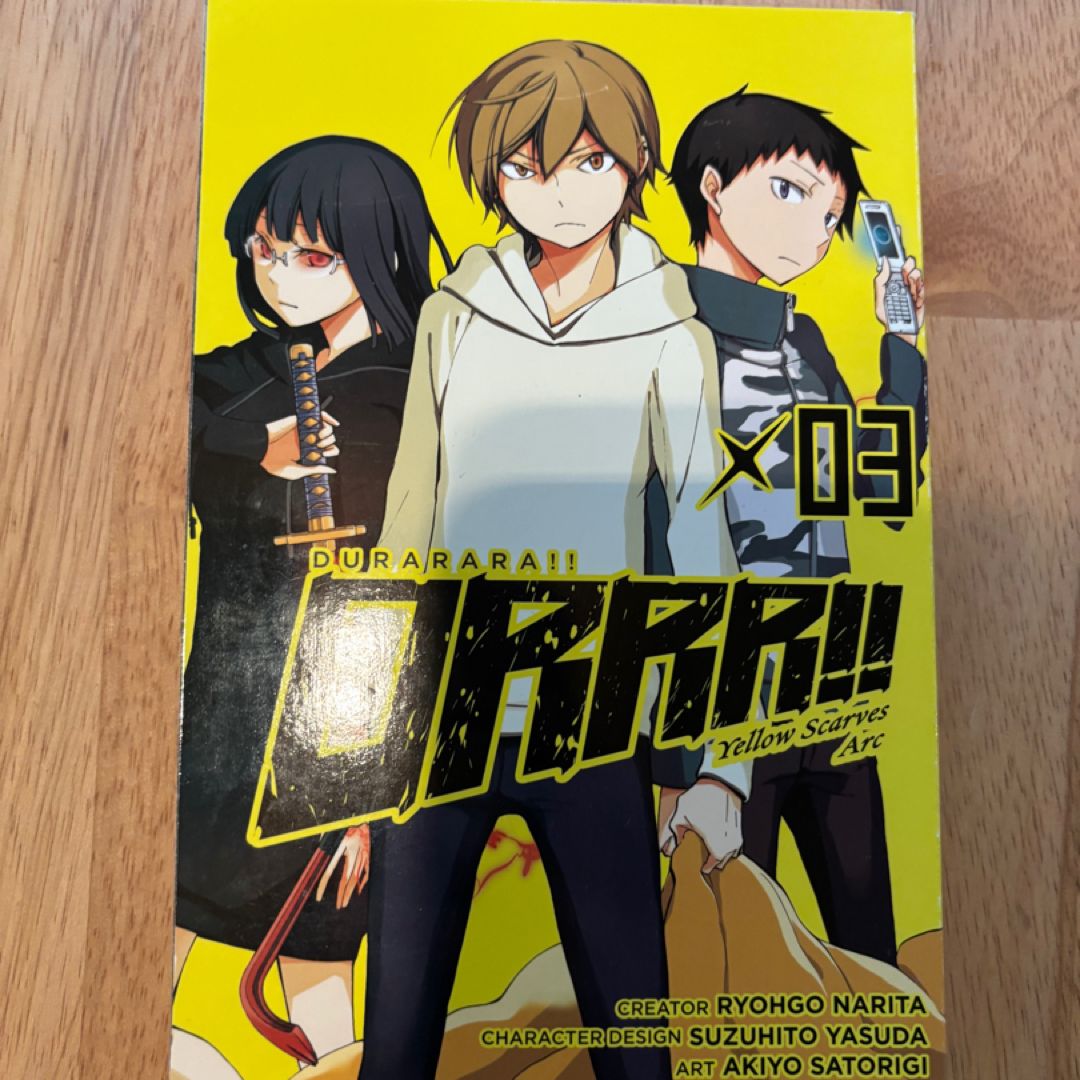 Durarara!! Yellow Scarves Arc, Vol. 3