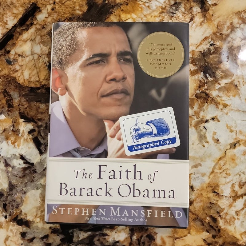 The Faith of Barack Obama **Signed copy **