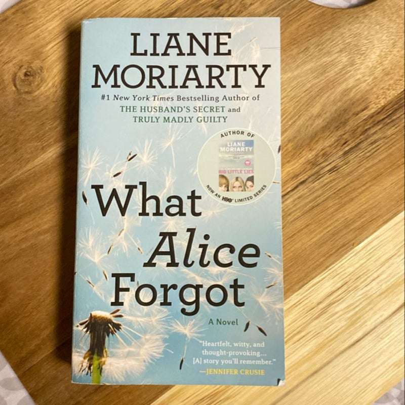 What Alice Forgot