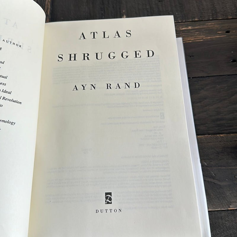 Atlas Shrugged (Centennial Ed. HC)