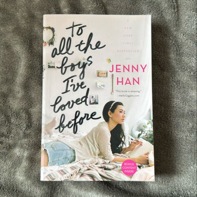 To All the Boys I've Loved Before