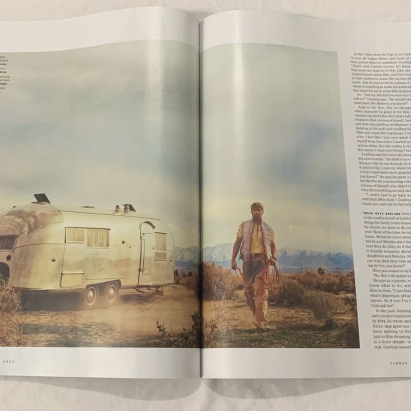  GQ “Ryan Gosling The Return of” Issue Summer 2023 Magazine 