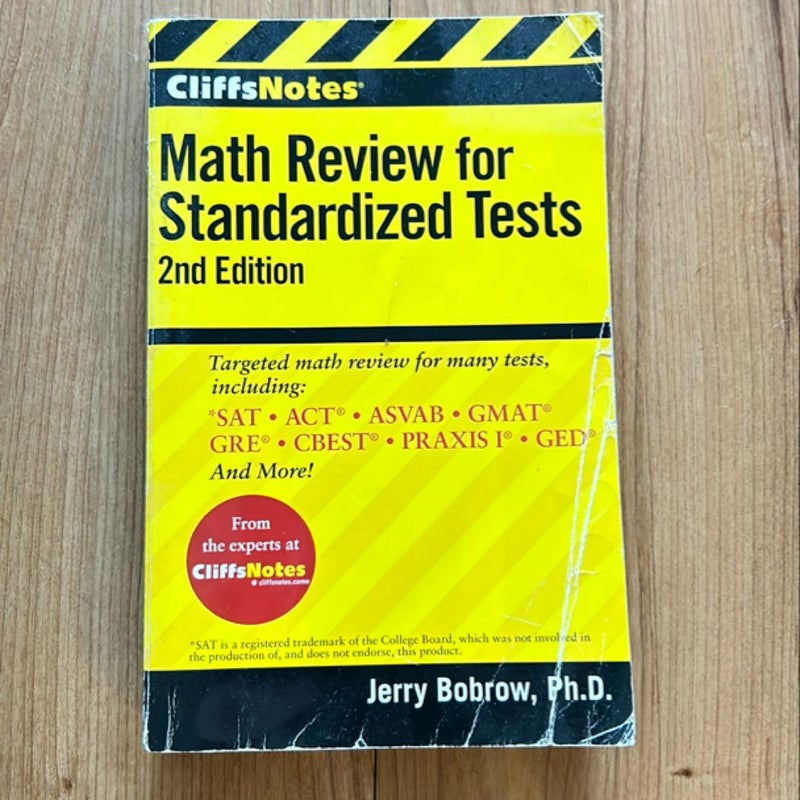 Math Review for Standardized Tests