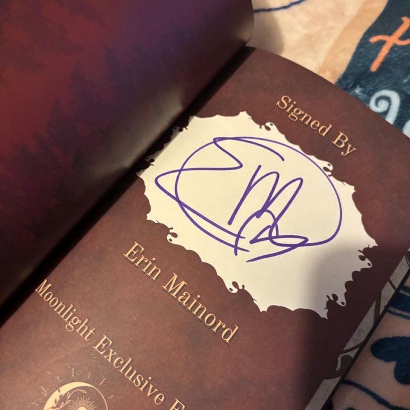 The Blood That Binds Us Signed Moonlight Book Box Editiom