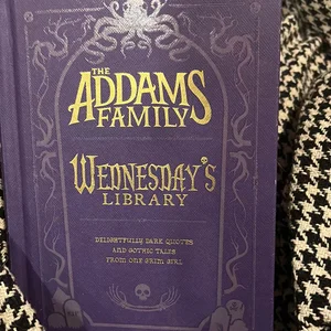 The Addams Family: Wednesday's Library *rare collectible, out of print