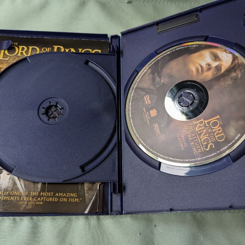 The Return of the King (Lord of the Rings) DVD Widescreen 