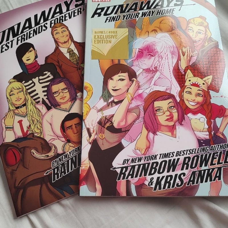 Runaways by Rainbow Rowell and Kris Anka