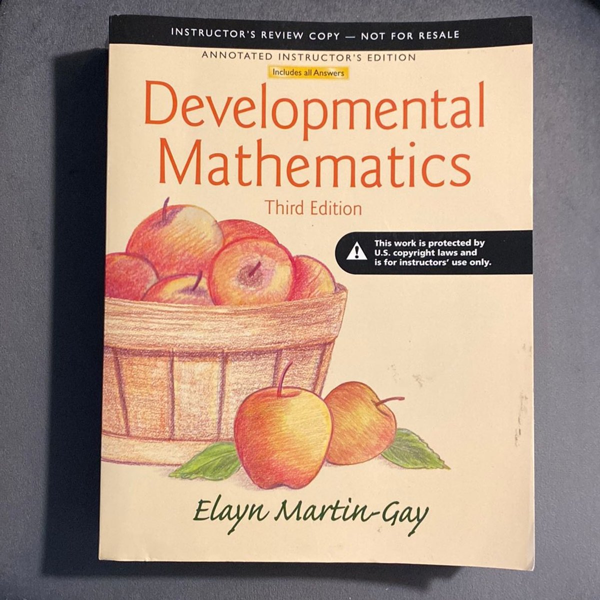 Developmental mathematics by elayn martin gay paperback pangobooks
