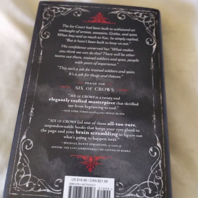 Six of Crows First Edition Hardback Novel