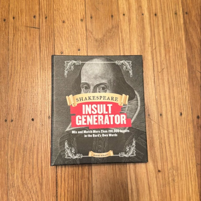 Shakespeare Insult Generator