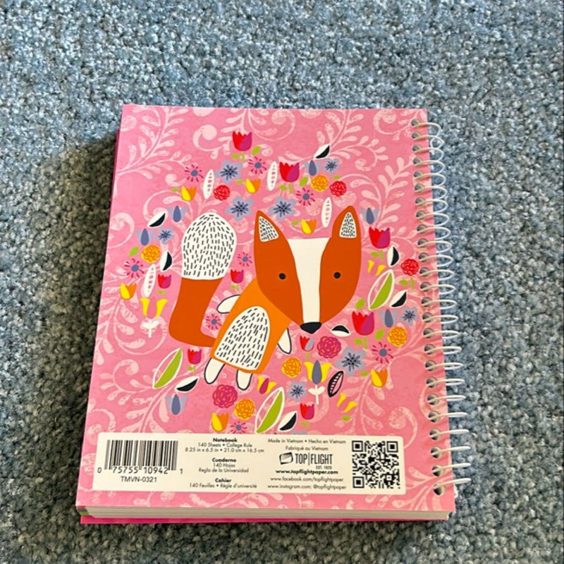 Fox Notebook