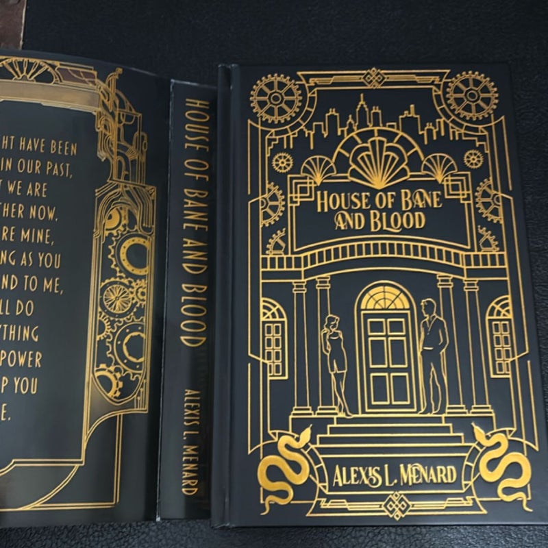House of Bane and Blood - signed Bookisk Box edition w printed edges