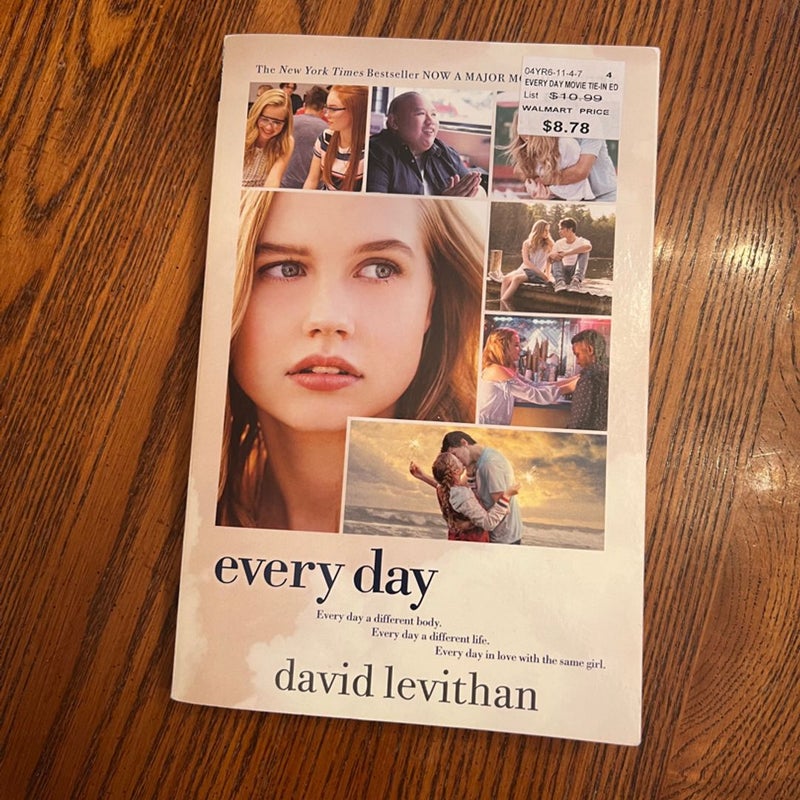 Every Day Movie Tie-In Edition
