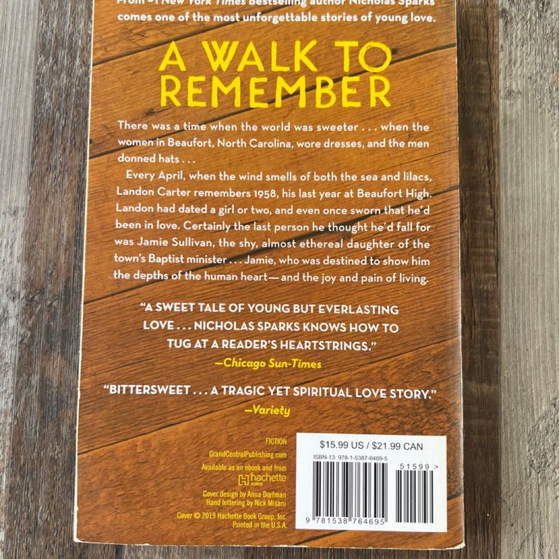A Walk to Remember
