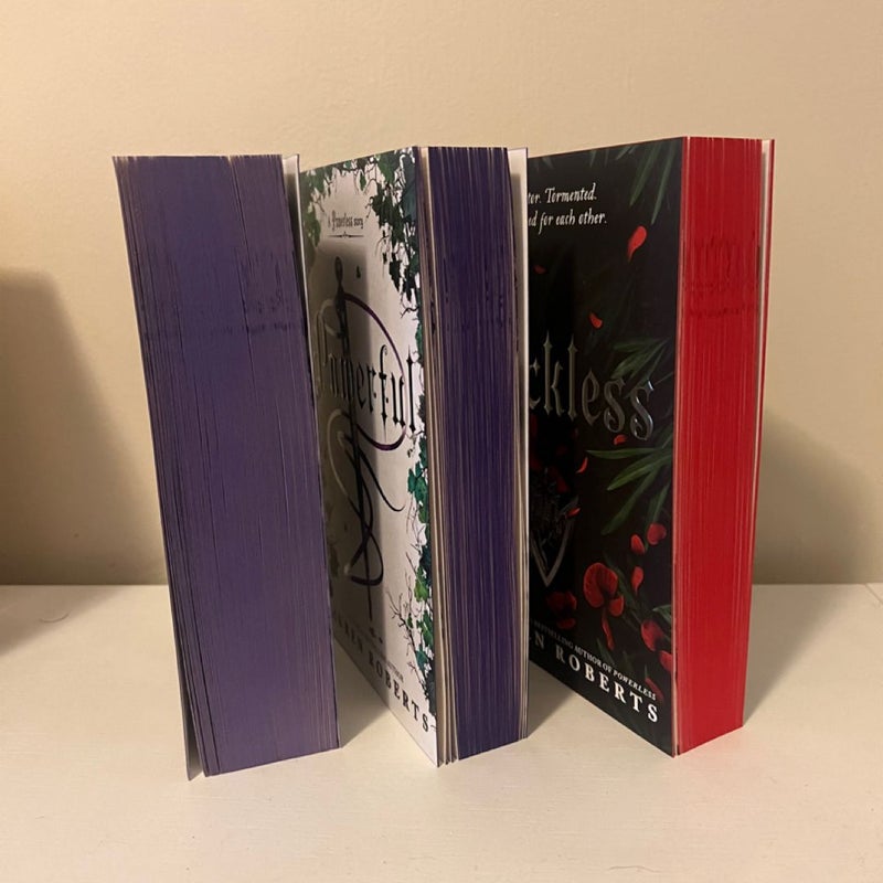 Powerless Trilogy Waterstone Exclusive Paperback Editions