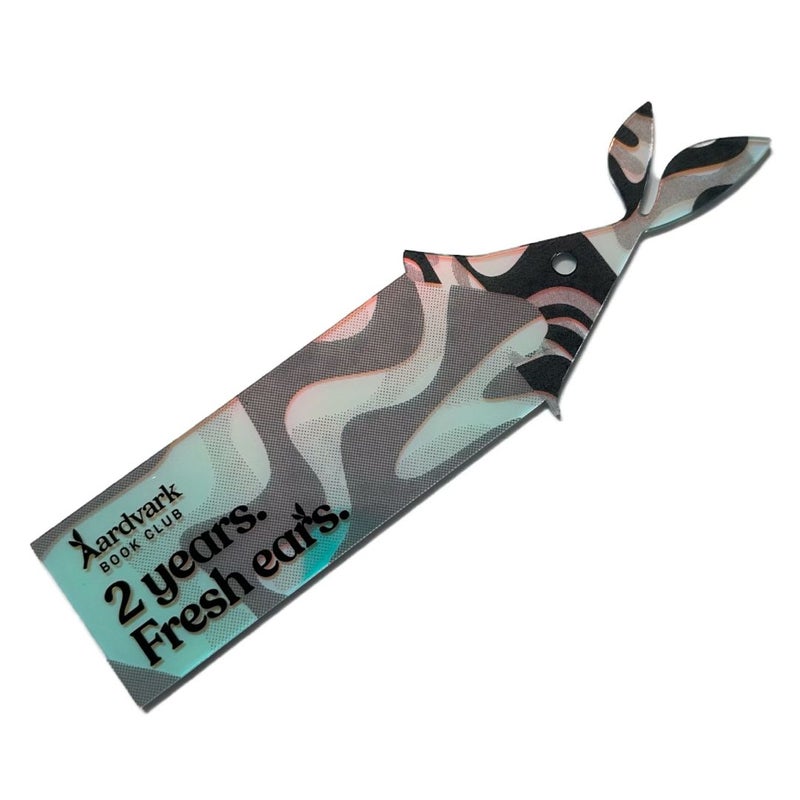 Aardvark Book Box Acrylic Bookmark