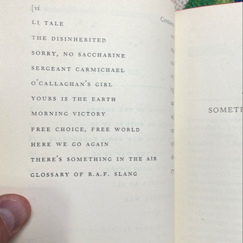 There’s Something in the Air: In These Stories You Will Hear the Authentic Voice of the Airman (1943, second printing)