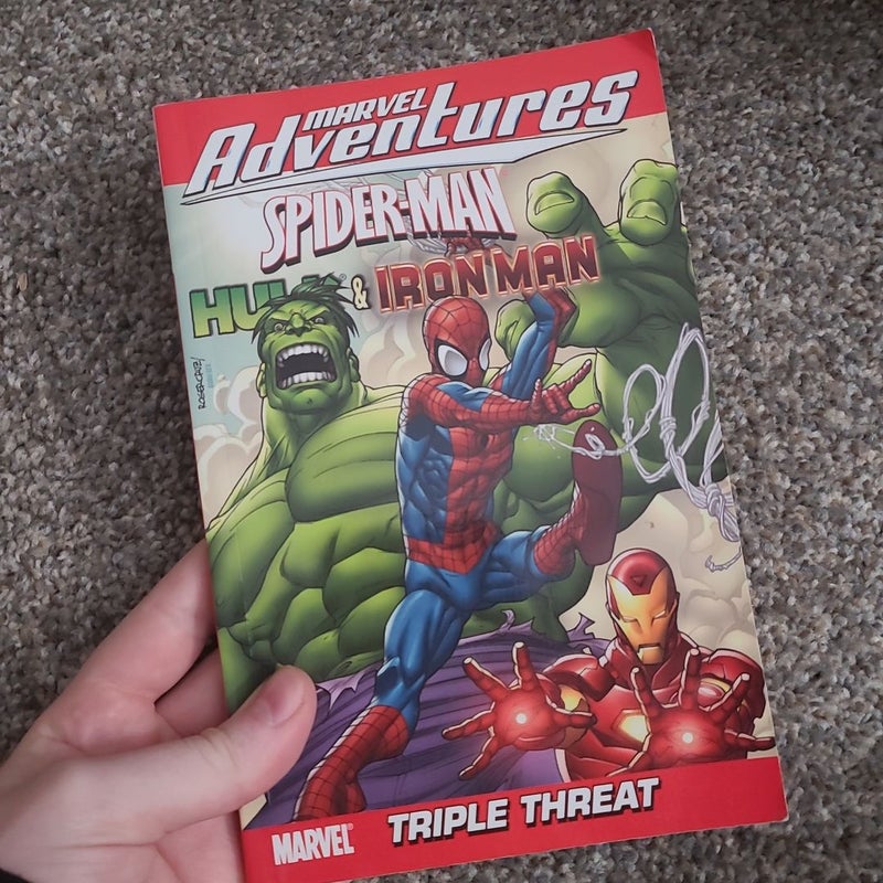 Spider-Man Hulk and Iron Man