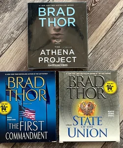 Brad Thor Audio Books on CD - 3 in All