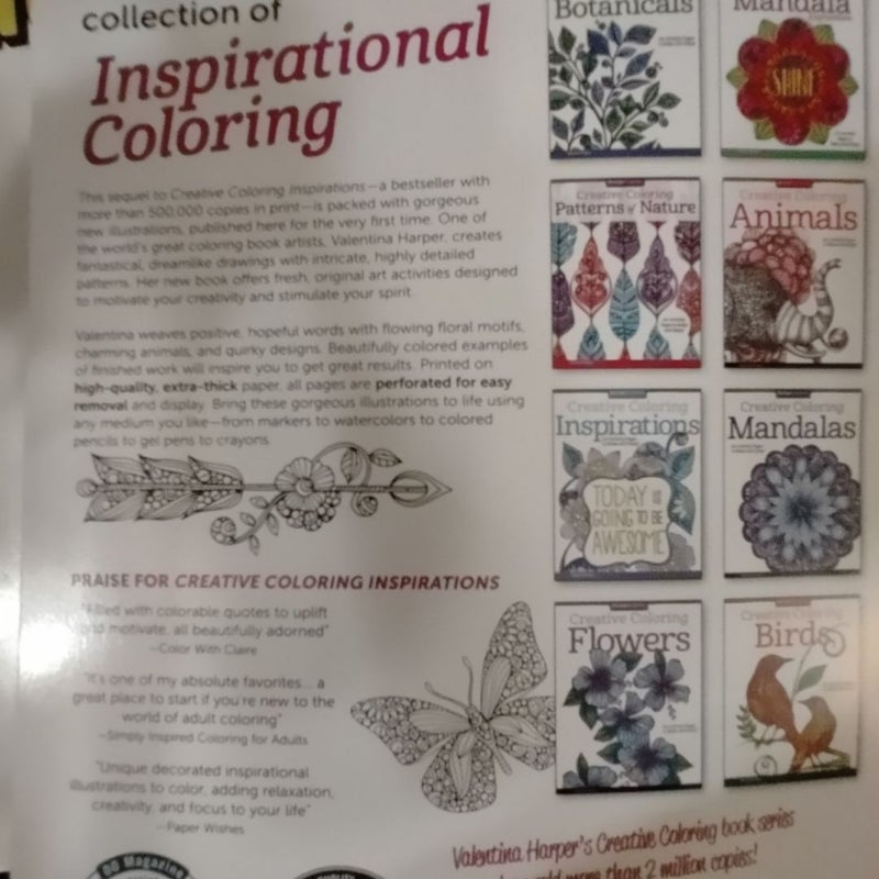 Adult Coloring Books 8.5"x1" 3 pack 240 Pages of Coloring Fun  