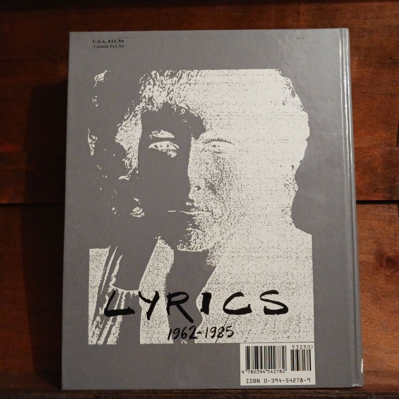 Lyrics, 1962-1985