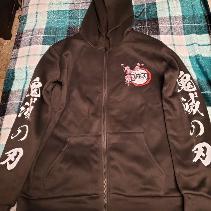 Demon slayer jacket sz large 