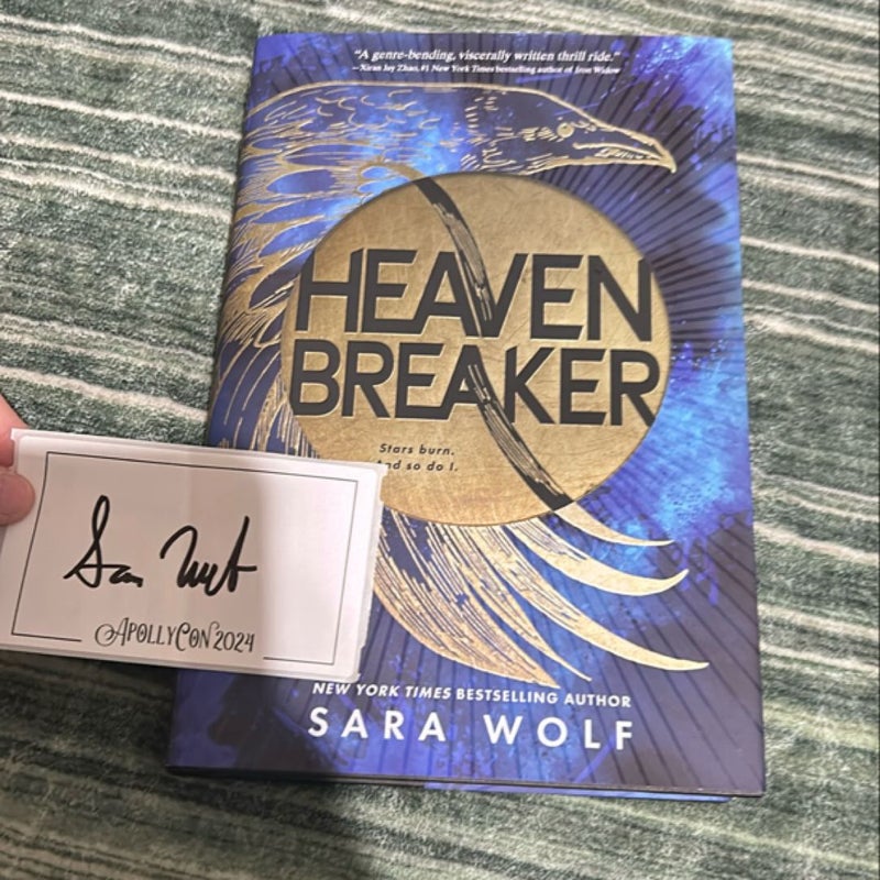 Heavenbreaker (Deluxe Limited Edition) with signed bookplate