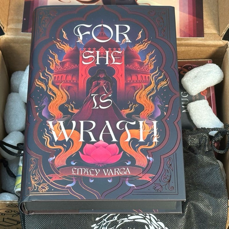 For She Is Wrath (Fairyloot YA Complete Box November 2024)