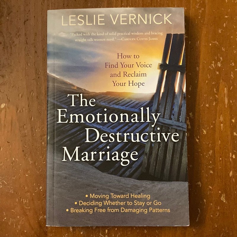 The Emotionally Destructive Marriage